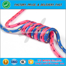 Cordón trenzado de alta calidad del poliéster del cordón con precio competitivo